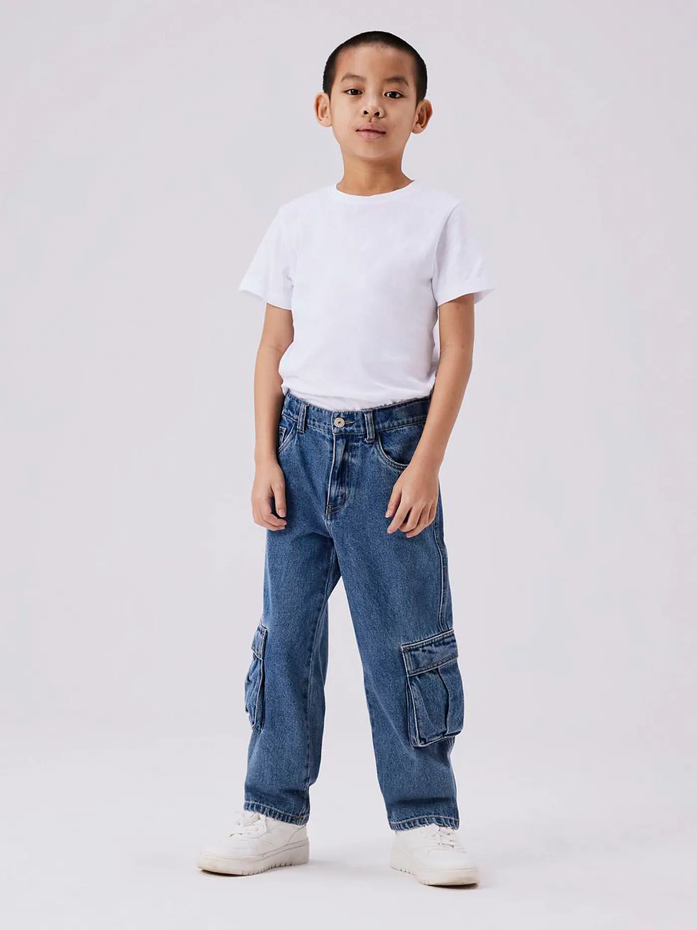 NAME IT | Jungen Cargojeans NKMRYAN | blau